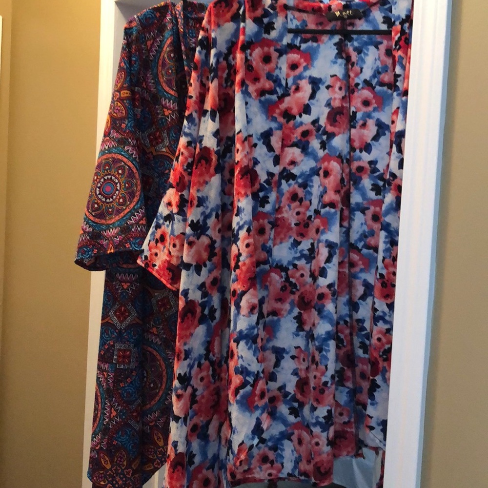Two Meritt Kimonos. One size fits all.